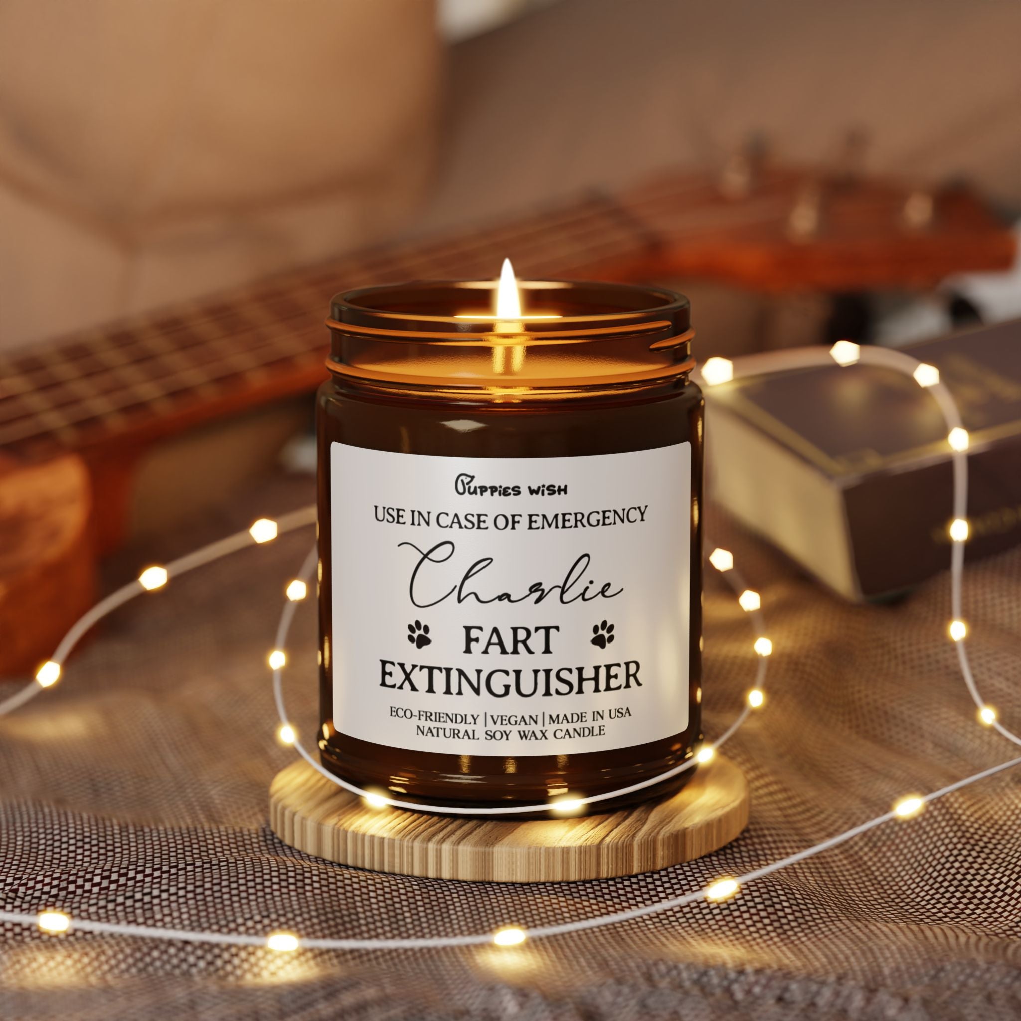 Fart Extinguisher Scented Soy Candle