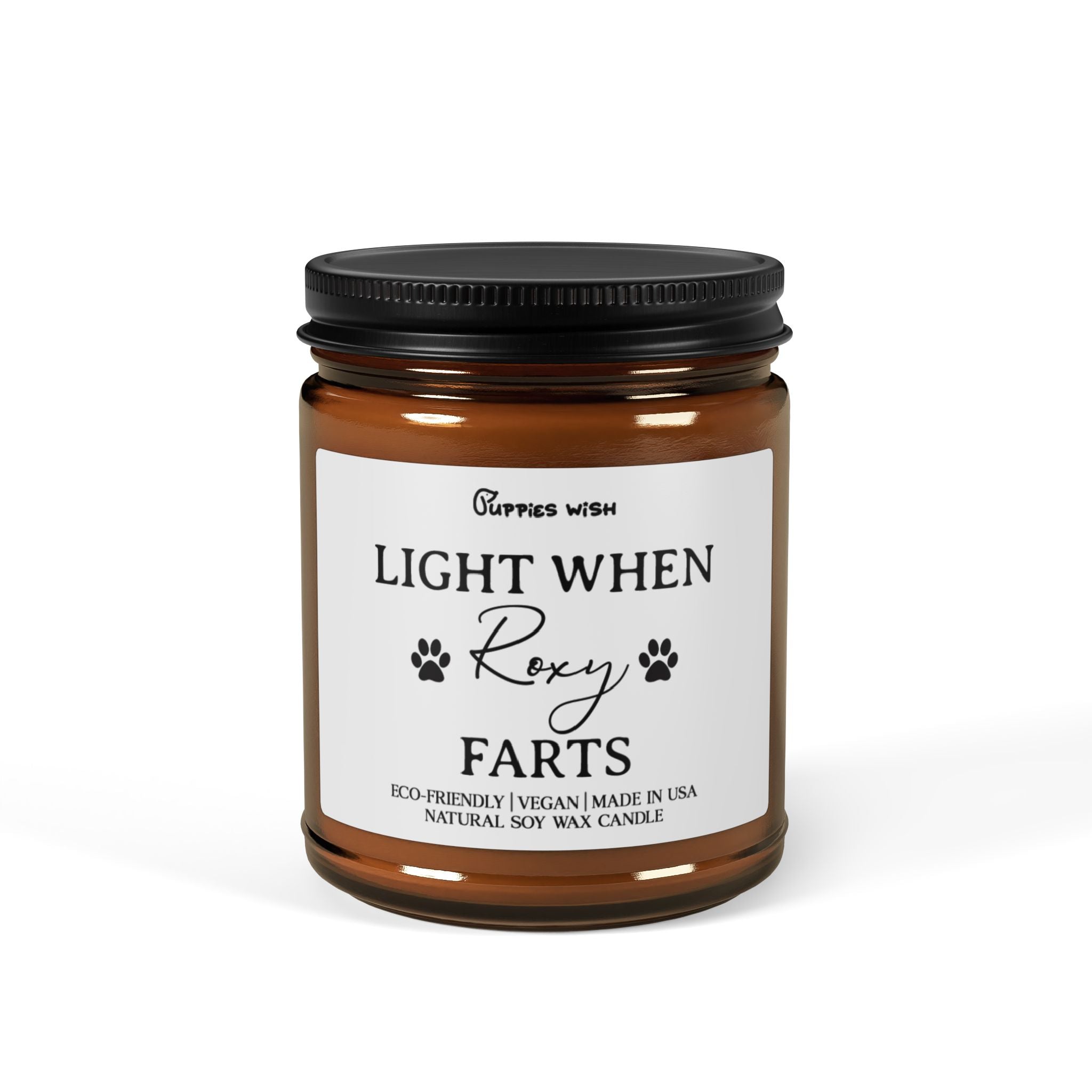 Light When Scented Soy Candle