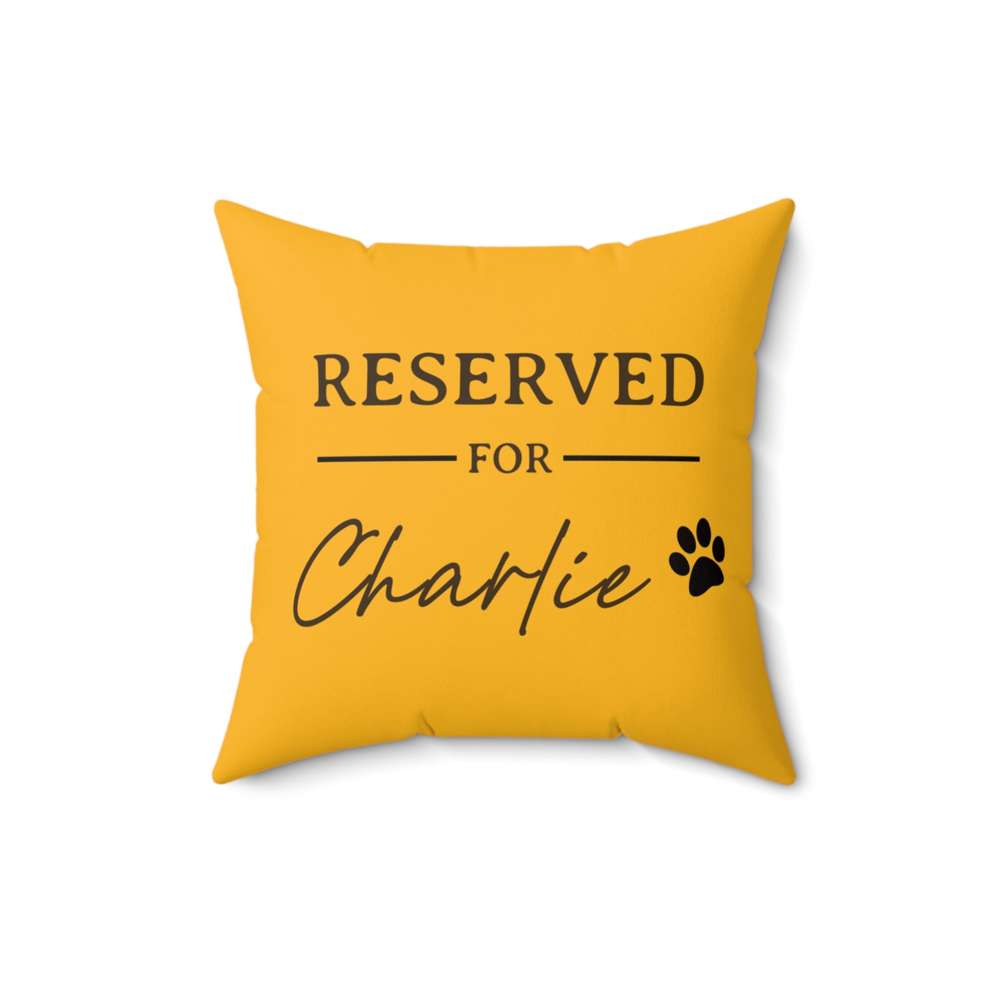 Reserved For Square Pillow