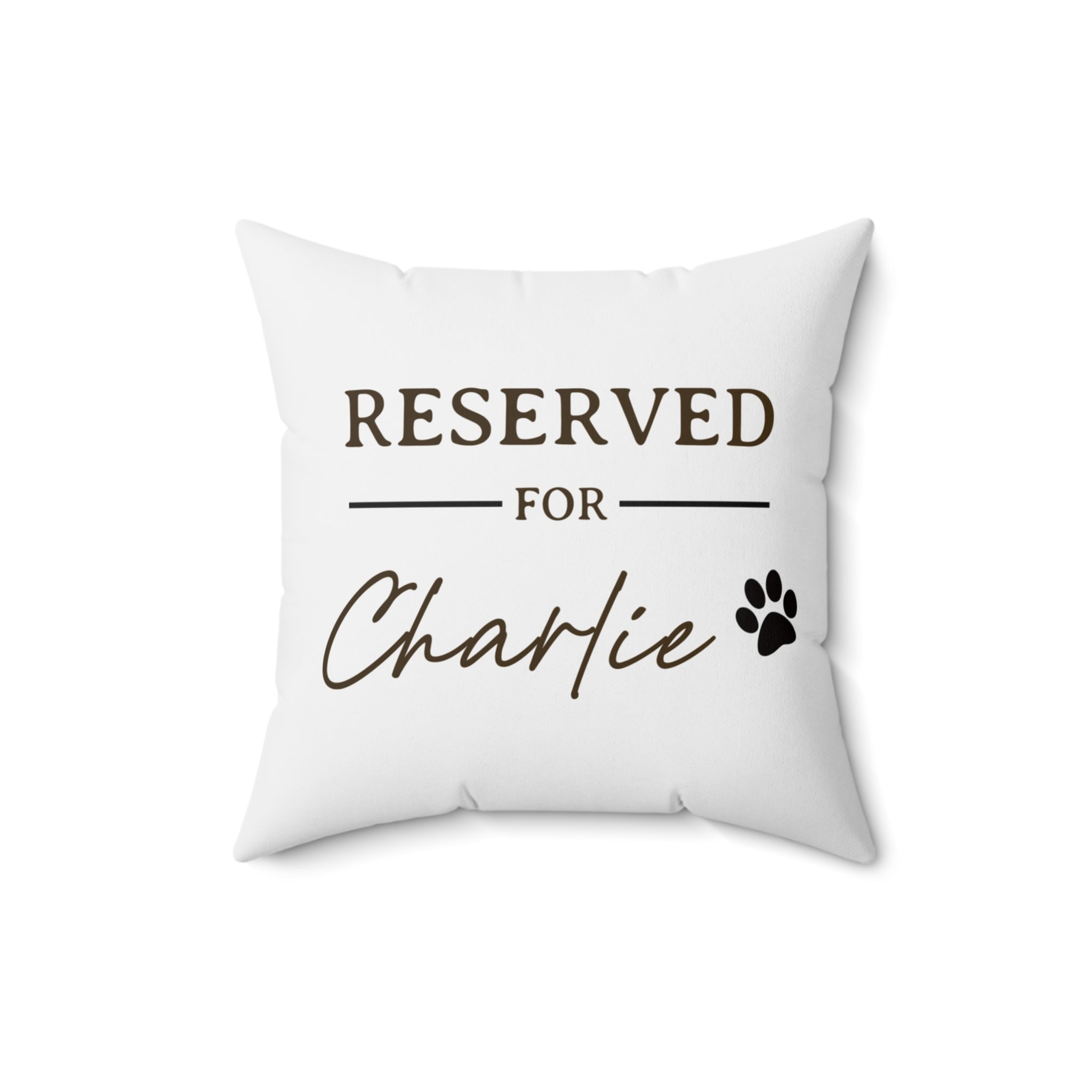 Reserved For Square Pillow