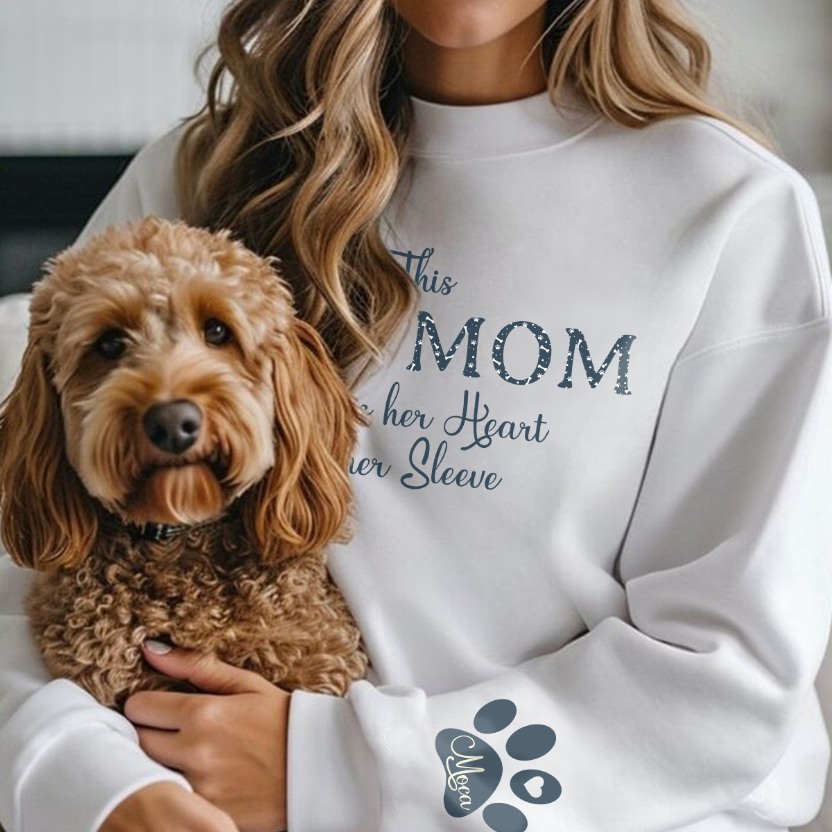 In Her Heart Premium Sweatshirt