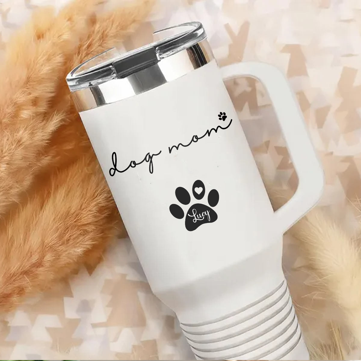 Dog Mom Travel Mug