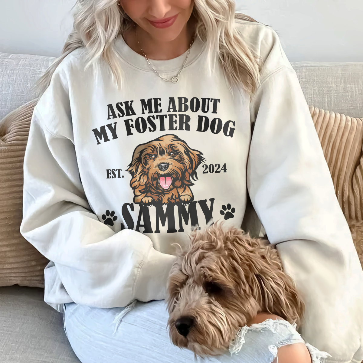 Ask Me Premium Sweatshirt