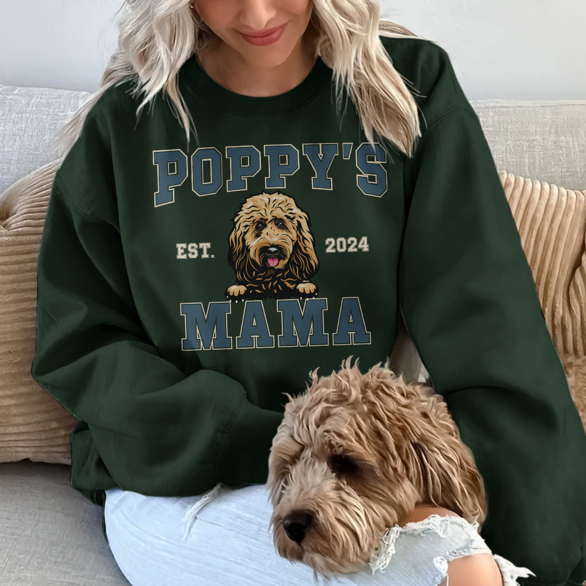 Dog Mama Premium Sweatshirt